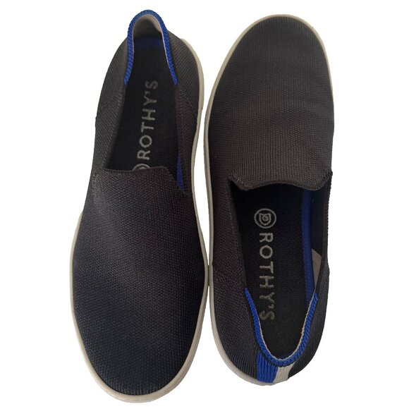 Rothys The Original Slip On Sneaker in Black Size 6.5 - Picture 6 of 10